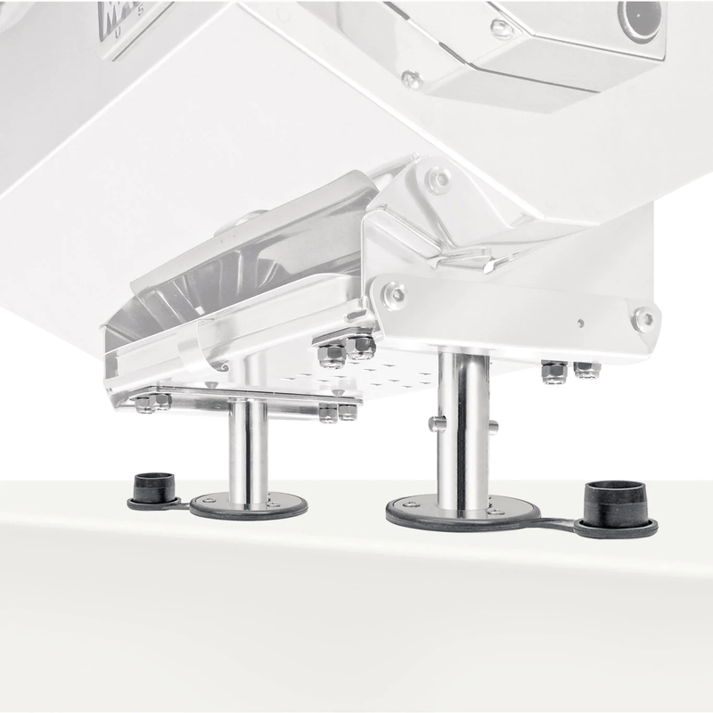 Stainless steel Dual Locking Flush Deck Socket Mount